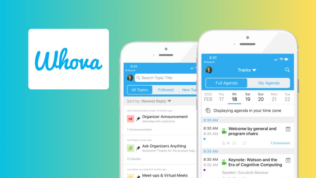 Whova Mobile Event App