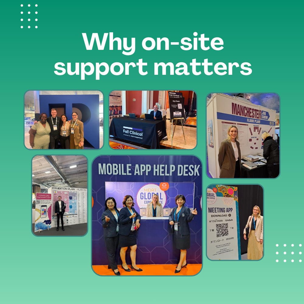 Why on-site support matters