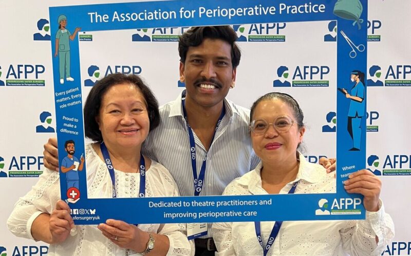 Team photo at AfPP